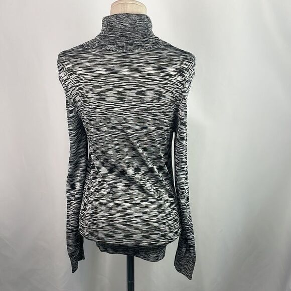 Raoul Black Striped Knit Turtleneck - Picture 5 of 8